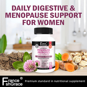 Complément alimentaire à base de plantes pour la ménopause, capsules pour l'équilibre hormonal des femmes, pour les sueurs nocturnes, les bouffées de chaleur, les sautes d'humeur, capsules pour la ménopause - Product Image 4