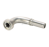 Raccords de compression à bride de type F haute pression, norme ISO, accouplements hydrauliques en acier inoxydable pour systèmes de tuyauterie industriels