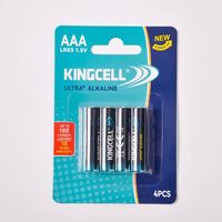 Pila Alcalina KINGCELL AAA LR03 1.5V de Alto Rendimiento y Larga Duración para Dispositivos Electrónicos