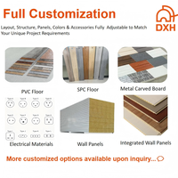 Casa Contenedor Prefabricada Portátil Personalizada al por Mayor, de Una Sola Habitación con Baño, Tipo Flat Pack