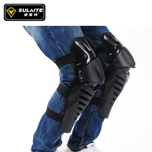 Rodilleras SULAITE Negras Modelo Estándar, Protección Deportiva para Exteriores a Prueba de Viento, Equipo de Patinaje sobre Ruedas Unisex para Adultos - Product Image 4