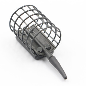 Accesorios de <span class=keywords><strong>pesca</strong></span> de carpa duraderos, cesta alimentadora, cebo pesado, trampa, jaula alimentadora, 50G - Product Image 1