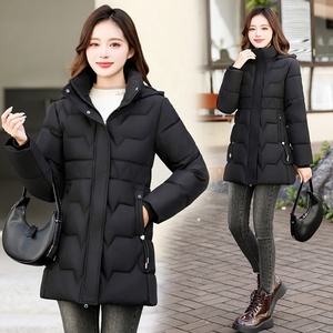 La nueva chaqueta de invierno para mujer, versátil, con capucha, holgada y sencilla, para el Hot <span class=keywords><strong>ofin</strong></span> 2026 - Product Image 2