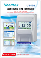 Machine de pointage des heures de présence Needtek Ut120 Enregistrement des heures d'arrivée et de départ Horloge de pointage