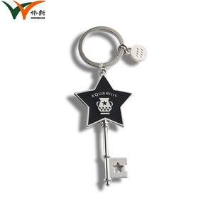 Fabricante de Llaveros Personalizados, Llavero de Metal Esmaltado con Diseño Transparente, Accesorios para Bolsos - Product Image 2