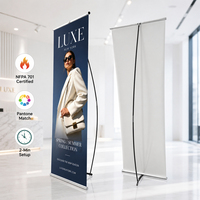 Support graphique Snap-on en aluminium 80x180cm – Économique et en gros