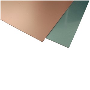 Hoja laminada revestida de cobre con base de aluminio de película Azul de conductividad térmica de 1W para tira de Led - Product Image 1