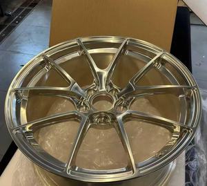 Jantes en alliage forgé monobloc SAiLen personnalisées 5x112/120/130 PCD Noir semi-brillant Design concave Adaptation universelle 17-23 pouces - Product Image 2