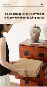 <span class=keywords><strong>Tappeto</strong></span> HENGJIU Resistente alle Intemperie per Interni ed Esterni, Effetto Sisal, Impermeabile, per Ingresso, Cucina e Aree ad Alto Traffico - Product Image 5
