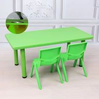 Chaise de table ronde en plastique écologique pour l'étude des enfants de maternelle, station d'écriture pour bébés, mobilier scolaire