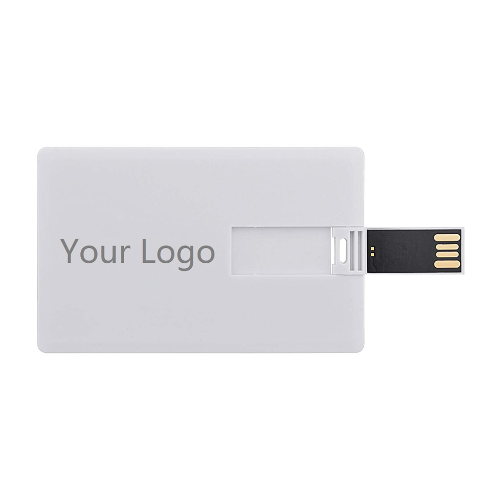 OEM blank usb storage business credit card size shape flash U disk 4gb 16gb 64gb credit card usb memory stick