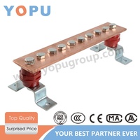 Connecteur d'extension de barre omnibus en feuille de cuivre, connexion Flexible de barre omnibus laminée