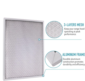 La filtration supérieure <span class=keywords><strong>de</strong></span> graisse <span class=keywords><strong>de</strong></span> filtre <span class=keywords><strong>de</strong></span> maille en aluminium <span class=keywords><strong>de</strong></span> haute performance pour des hottes <span class=keywords><strong>de</strong></span> <span class=keywords><strong>cuisine</strong></span> commerciales assure l'air d'échappement propre - Product Image 5