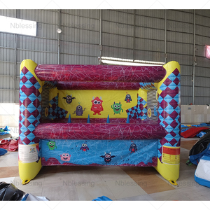 कार्निवल इंटरैक्टिव गेम 2 लेन इंफ्लेटेबल रोलर बॉल 2 प्लेयर इंफ्लेटेबल गेम आता है टेनिस बॉल - Product Image 2