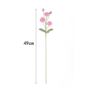 Bouquet de fleurs artificielles en crochet Kexiang, marguerites multi-têtes, décoration fraîche pour la maison, vase, bureau, cadeau - Product Image 5