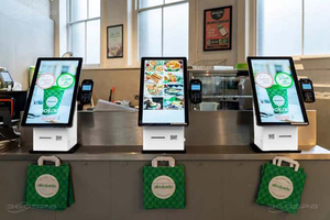 Kiosque de paiement en libre-service de nouvelle conception avec écran tactile LCD pour restaurant - Product Image 2