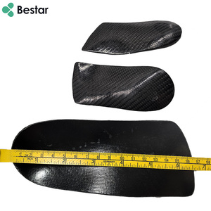 Plantillas Ortopédicas de Media Suela con Soporte de Arco, Plantillas Cómodas con Carcasa de Fibra de Carbono Ecológicas para Calzado Ortopédico - Product Image 5