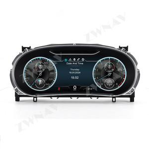 ZWNAV 12.3 Inch Digital Cluster for Bentley Series LCD Instrument Panel Speedometers LCD Dashboard LINUX System - Product Image 1
