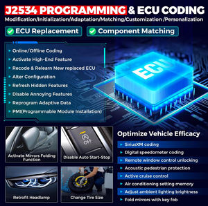 Lanciare X-431 lettore di codici commerciali di PRO3S + SmartLink HD economico 6300mAh per autocarri pesanti per veicoli passeggeri - Product Image 4