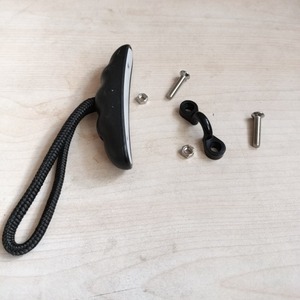 Asa para accesorios de kayak con hebilla tipo C y tornillo, antideslizante, color negro y gris, para lagos, ríos y uso recreativo - Product Image 3