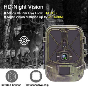 Caméra de chasse 4K HD étanche IP65 Wi-Fi avec vision nocturne pour la surveillance de la faune et la chasse en forêt - Product Image 3