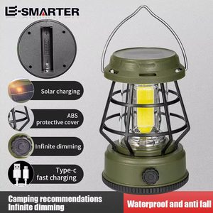 Nhà Máy Giá đa chức năng di động ngoài trời không thấm nước năng lượng mặt trời và có thể sạc lại LED cắm trại đèn cho cuộc phiêu lưu nghề nuôi ong đèn - Product Image 4