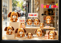 Peluche OEM de haute qualité en tissu doux pour enfants, idéale comme cadeau promotionnel d'entreprise