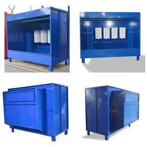CE Approved Powder Coating <b>Spray</b> Booth Powder <b>Paint</b> Room With Power Coating Gun/<b>spray</b> Booth/curing Oven - Product Image 2