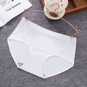 ชุดชั้นในตาข่ายระบายอากาศผ้าไหมน้ำแข็งไร้รอยต่อสำหรับเล่นกีฬาชุดชั้นในสามเหลี่ยมกลางเอวไร้รอยต่อสำหรับฤดูร้อน - Product Image 5