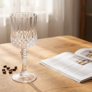 <span class=keywords><strong>Copa</strong></span> de <span class=keywords><strong>Vino</strong></span> Tinto de Plástico Sostenible de Diseño Moderno <span class=keywords><strong>con</strong></span> Tallo Transparente, Capacidad de 201-300 ml, para Fiestas - Product Image 2
