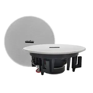 C525F Coaxial sin marco en altavoces de techo para sistema PA estéreo doméstico 25W altavoz de carga de graves columna auditiva - Product Image 1