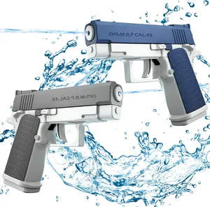 EPT 2024 Atacado M1911 Mini Brinquedo de Pistola de Água Glock de Pressão de Plástico Poderosa