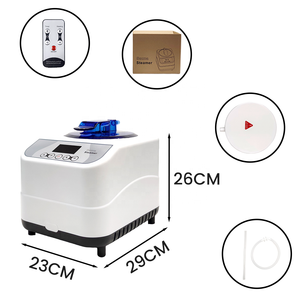 <span class=keywords><strong>Sauna</strong></span> Portatile Moderna in Acrilico con Lampada a <span class=keywords><strong>Infrarossi</strong></span> per Terapia a Luce Rossa, Vaporizzatore 3.0L 1500W, <span class=keywords><strong>Sauna</strong></span> <span class=keywords><strong>Finlandese</strong></span> per Relax Domestico <span class=keywords><strong>e</strong></span> all'Aperto - Product Image 3