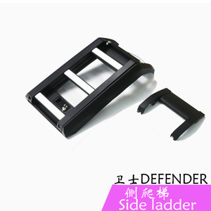 Escalera lateral de acero negra Jingyuanxin Defender para Land Rover 110 90 - Product Image 4