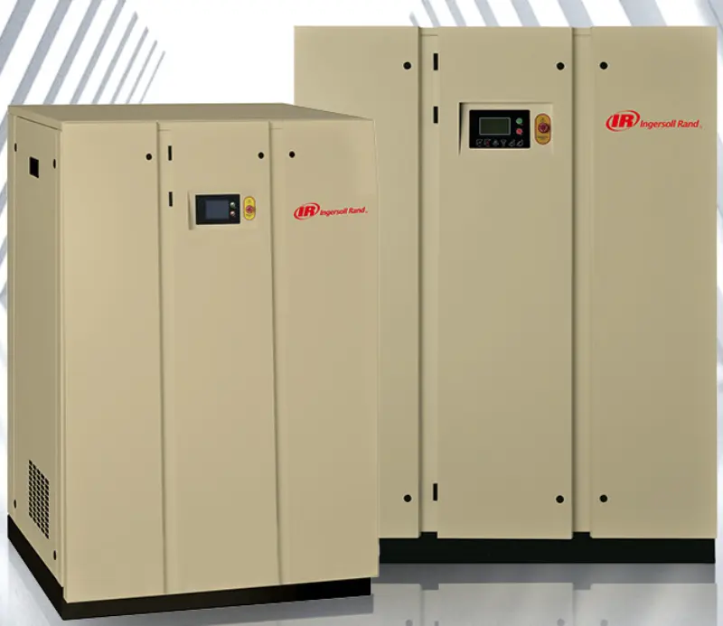 Ingersoll Rand abbiamo serie senza olio elettrico 7.4KW raffreddato ad aria compressore d'aria a vite WE7-8 WE7-10