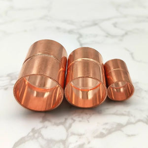 Climatisation <span class=keywords><strong>Plomberie</strong></span> Chauffage par le sol Connecté Raccords de tuyauterie en cuivre épaissi Direct Connectivité de soudage à surface lisse - Product Image 6