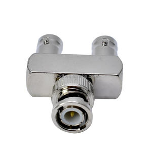 Adaptador BNC macho a 2 BNC hembra, conector divisor de Triple Jack tipo Y en T de 3 vías, adaptador coaxial de <span class=keywords><strong>Audio</strong></span> y vídeo F/M/F - Product Image 4