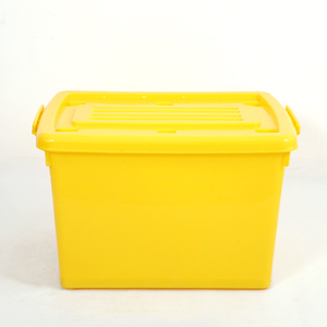 Supplies Plastic Yellow Hazardous Infectious Disposal <strong>Medical</strong> Storage Box Biohazard Waste <strong>Containers</strong> - Product Image 6