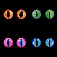 Yeux de poisson 3D en époxy taille personnalisée Yeux de dragon Raptile pour la pêche à la mouche Fabrication de leurres