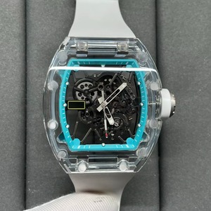 Reloj de Moda 2026 con Caja de Fibra de Carbono, Correa de Goma, Cristal de Zafiro, Ideal para Regalos Navideños, Reloj para Hombre - Product Image 3
