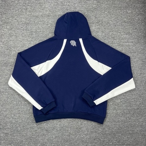 Completo Sportivo Invernale <span class=keywords><strong>da</strong></span> Uomo Due Pezzi di Alta Qualità OEM con Felpa Pullover con Cappuccio e <span class=keywords><strong>Pantaloni</strong></span> della Tuta Mertra Casual per Fitness - Product Image 3
