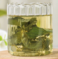 Menthe poivrée entière séchée en vrac Thé en feuille de menthe cuit à la vapeur en gros
