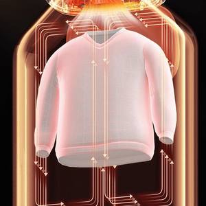 Sèche-<span class=keywords><strong>linge</strong></span> électrique circulaire 3D à air chaud 1000W, chauffage rapide, faible <span class=keywords><strong>consommation</strong></span>, automatique, portable, en plastique, pour la maison - Product Image 4