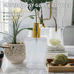 Clear Glass Perfume Oil Bottle Empty Fragrance Packaging <b>Spray</b> Flask 3ml 30ml 50ml 100ml Custom Logo/ - Product Image 2