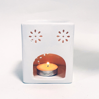 Brûleur d'encens en céramique de fissure de glace bleue Offre Spéciale et diffuseur d'aromathérapie pour le censure aromatique décoratif