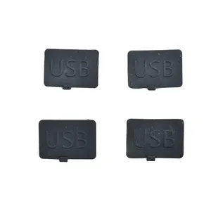 Custom Made Dustproof And Waterproof Silicone Rubber End Caps Rubber Plugs With Different Dimension For Sealing