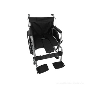 Silla de Ruedas Manual Tianjin Kangli 1050mm Negra con Pasamanos Fijos y Neumáticos Sólidos, Ayuda de Movilidad para Personas Mayores - Product Image 2