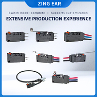 Micro-interrupteur étanche Unionwell Zing Ear Max 10A 250V G5W11 SPDT IP67 5E4 T85