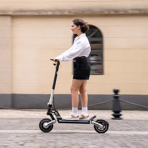 Ienym8 M8 hızlı katlanabilir elektrikli Scooter 500W 36 km/s Ce FCC 48V Unisex elektronik Scooter alüminyum alaşım 10 - 20ah