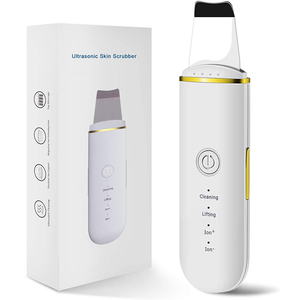 Scrubber Facciale a Ultrasuoni, Macchina per Pulizia Profonda del Viso, Rimozione di Sporco e Punti Neri, Spatola per la Pelle del Viso - Product Image 4